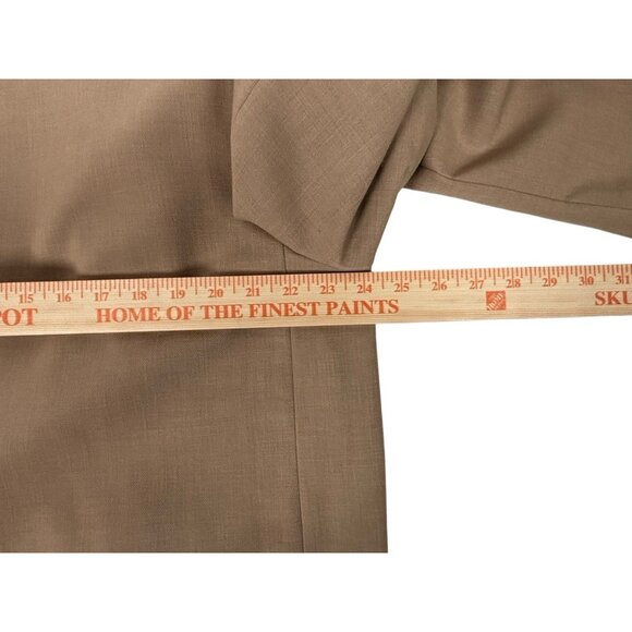 Anthropologie Maeve Oversized Blazer Womens XS/S Jacket Pockets Neutral Beige - Picture 8 of 8